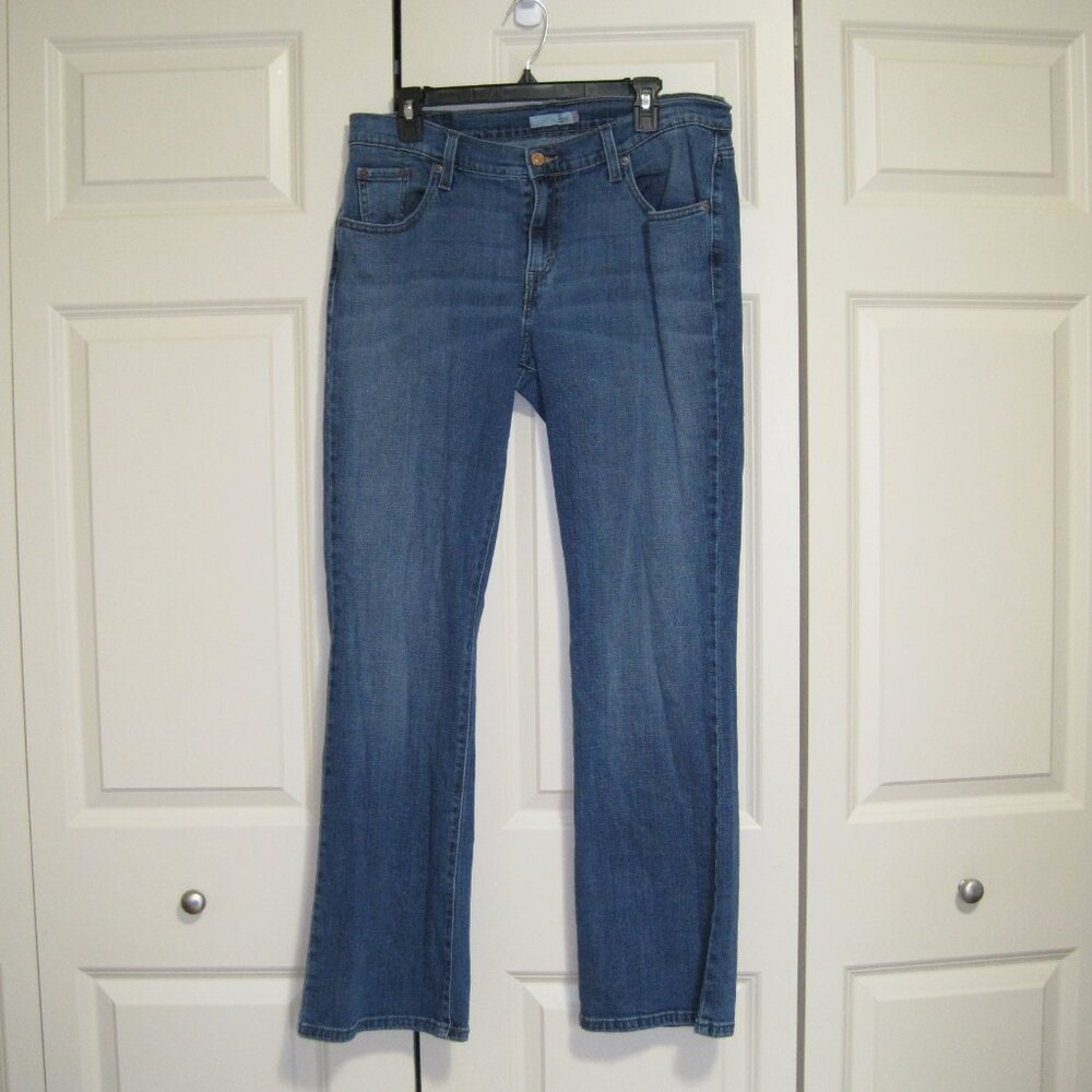 Levi's 529 curvy boot cut jeans sz 14 regular - Picture 2 of 10